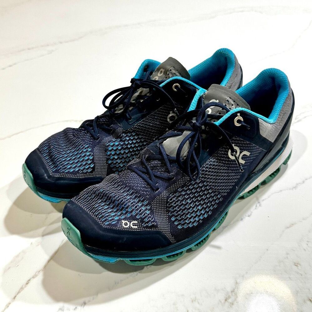 ON Cloudsurfer Running Shoes. Size 11. Blue.